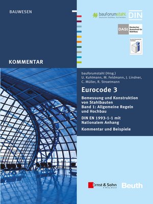 cover image of Eurocode 3 Bemessung und Konstruktion von Stahlbauten